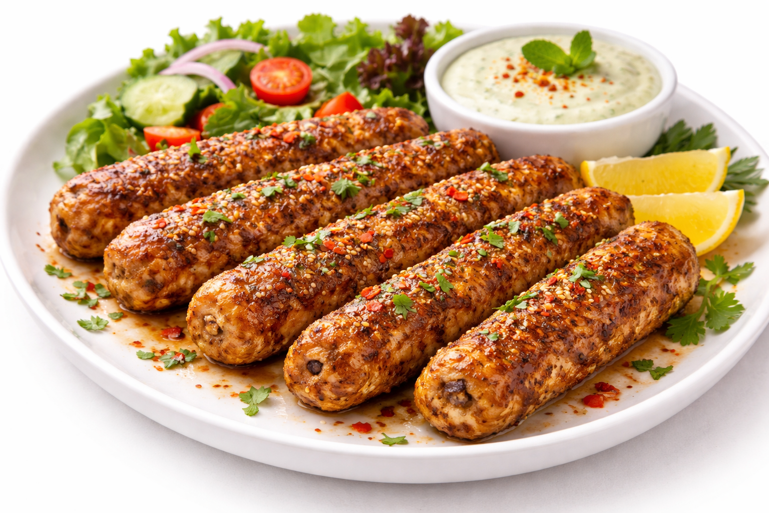 Chicken Seekh Kebab 🌶