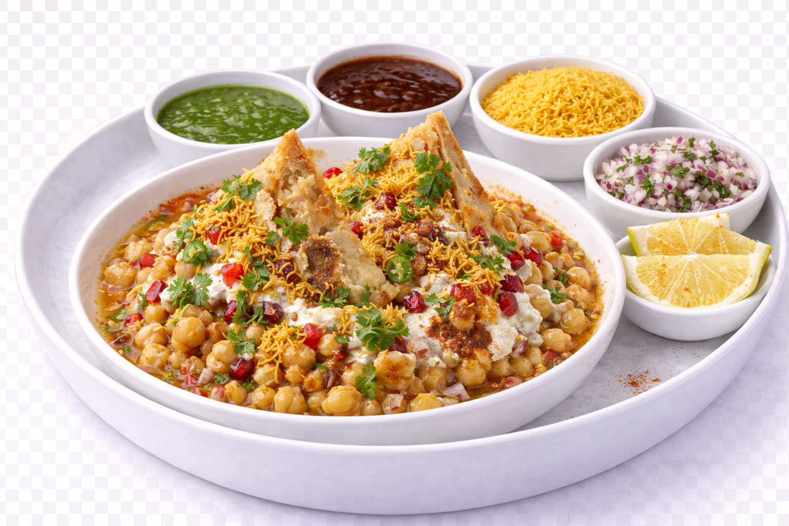 Samosa Chaat ⭐ 🌱