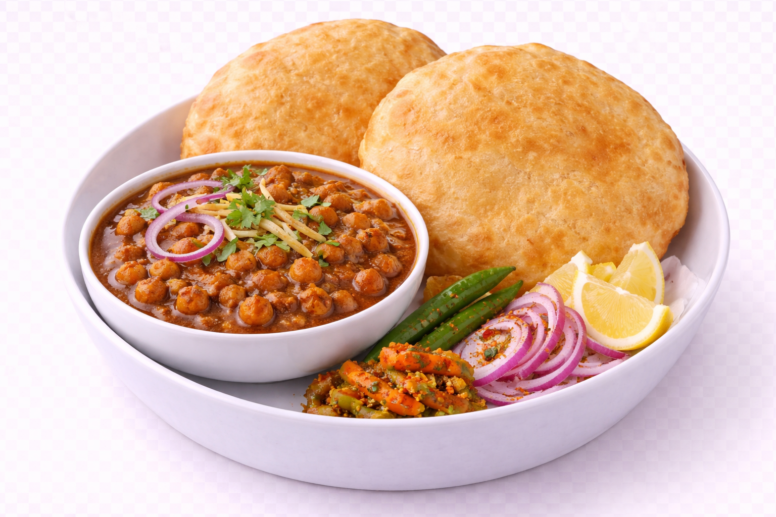Chole Bhature ⭐ 🌱