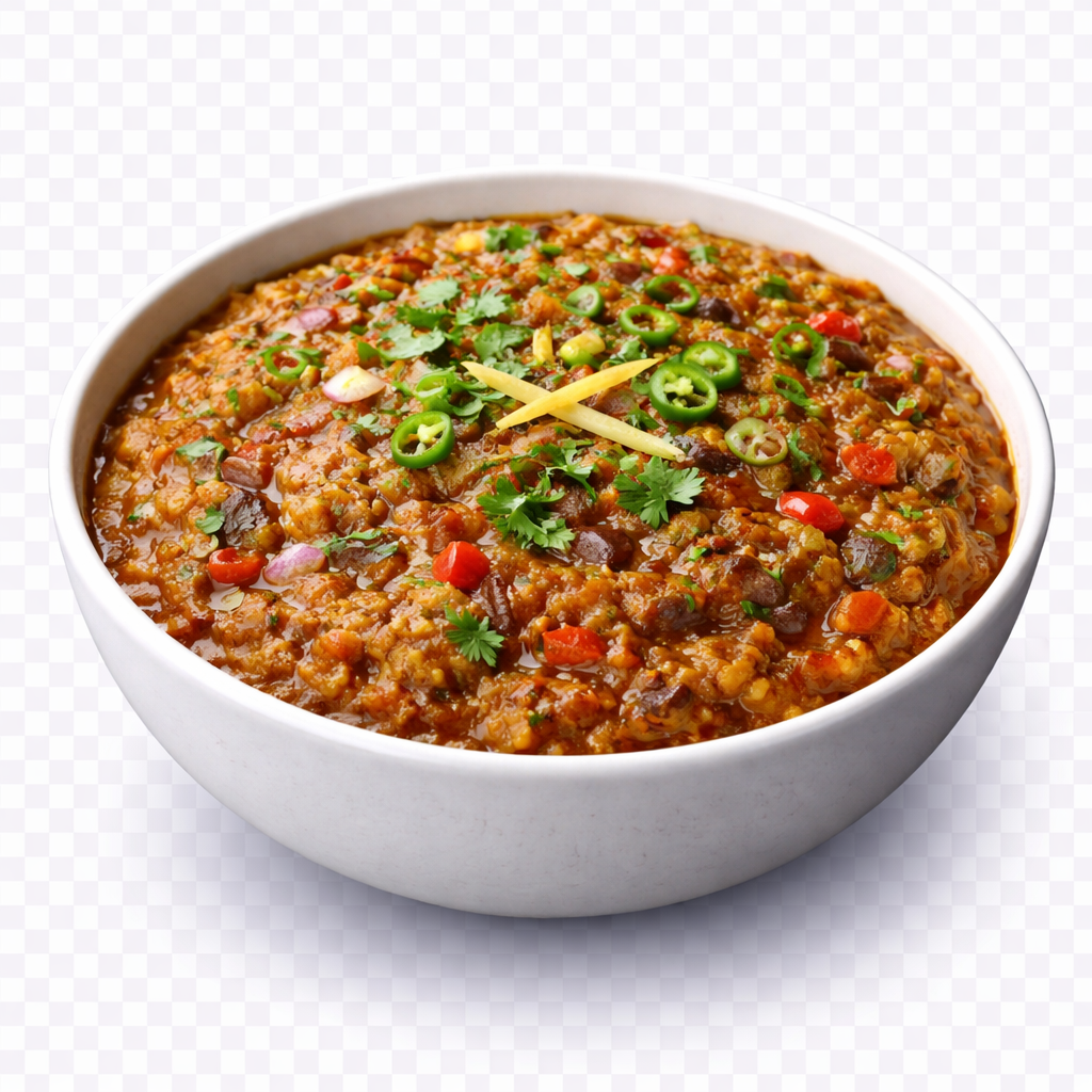 Baigan Bharta 🌱 GF