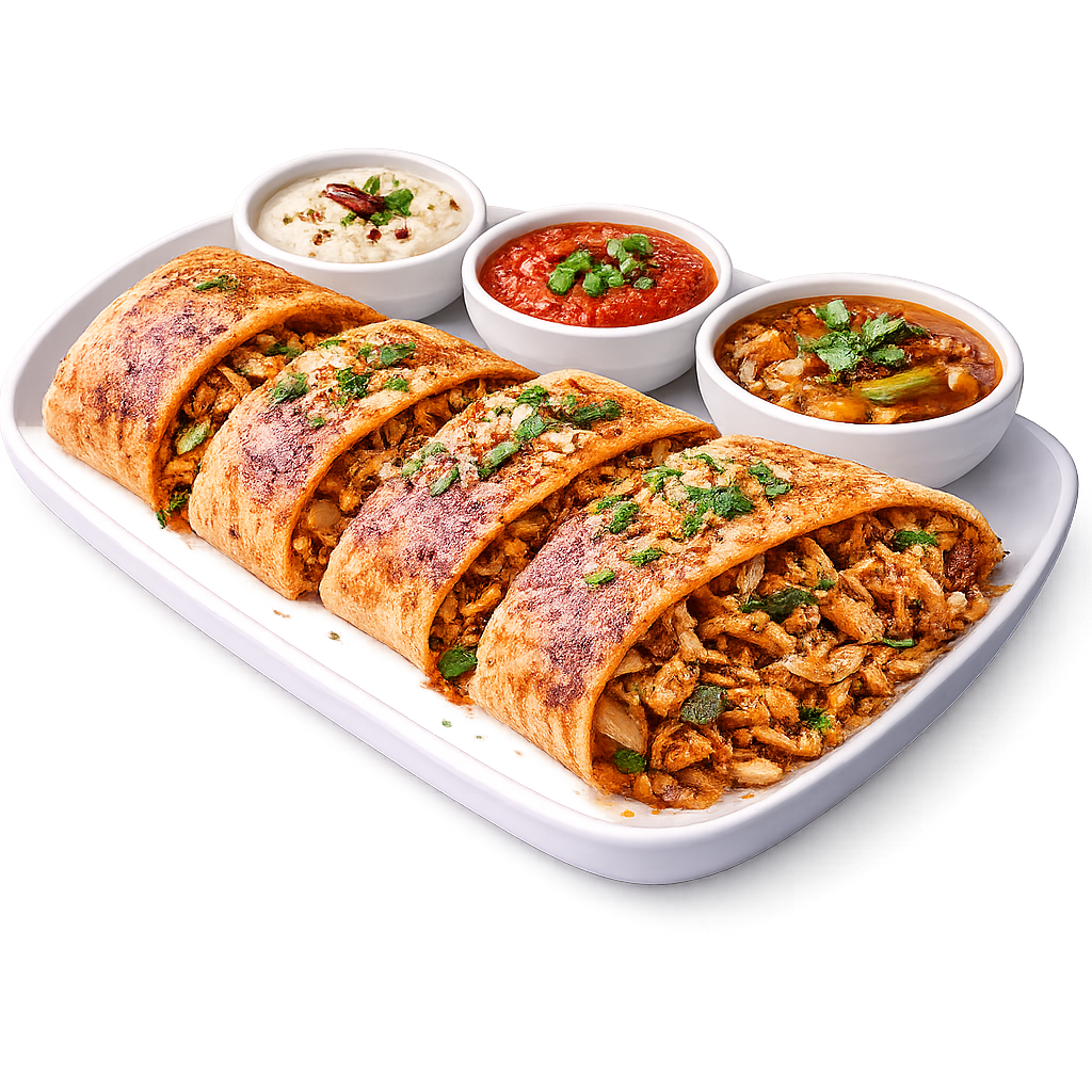 Chicken Dosa ⭐ 🌶