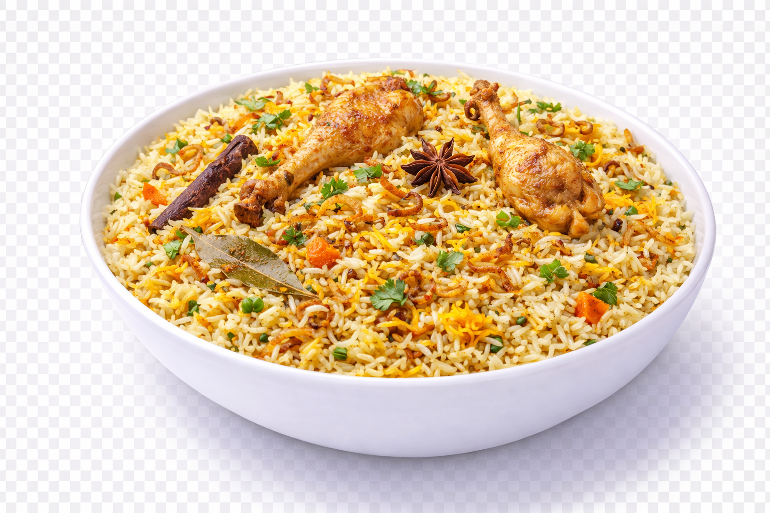 Chicken Dum Biryani 🌶