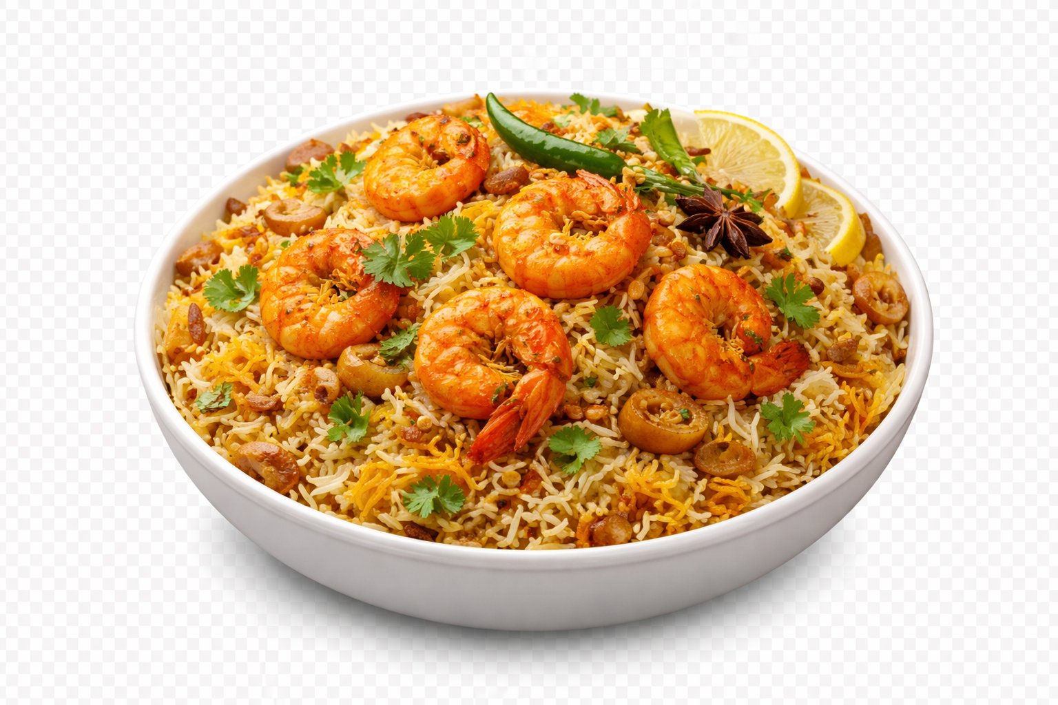 Prawn Biryani 🌶