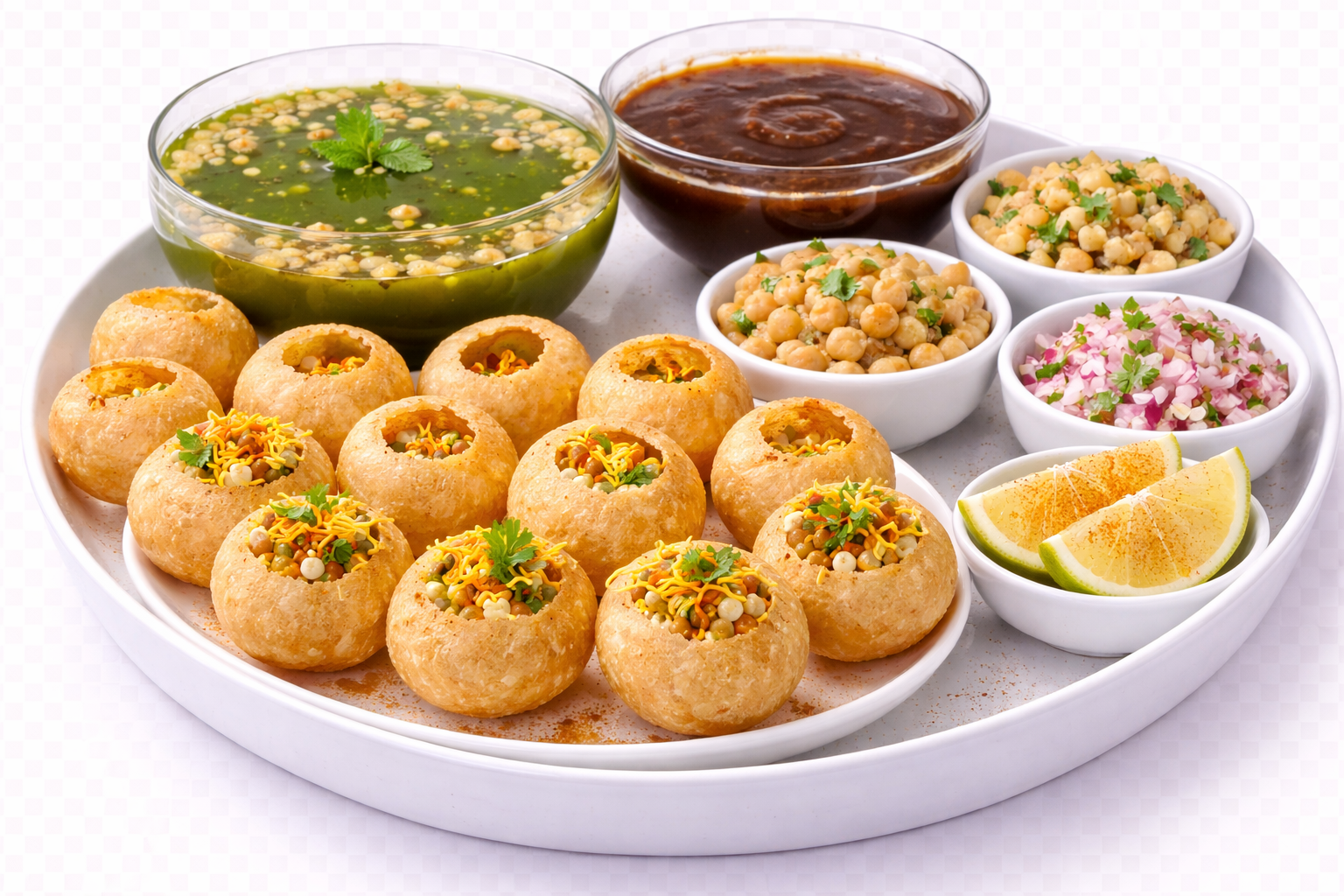 Pani Puri ⭐ 🌶 🌱
