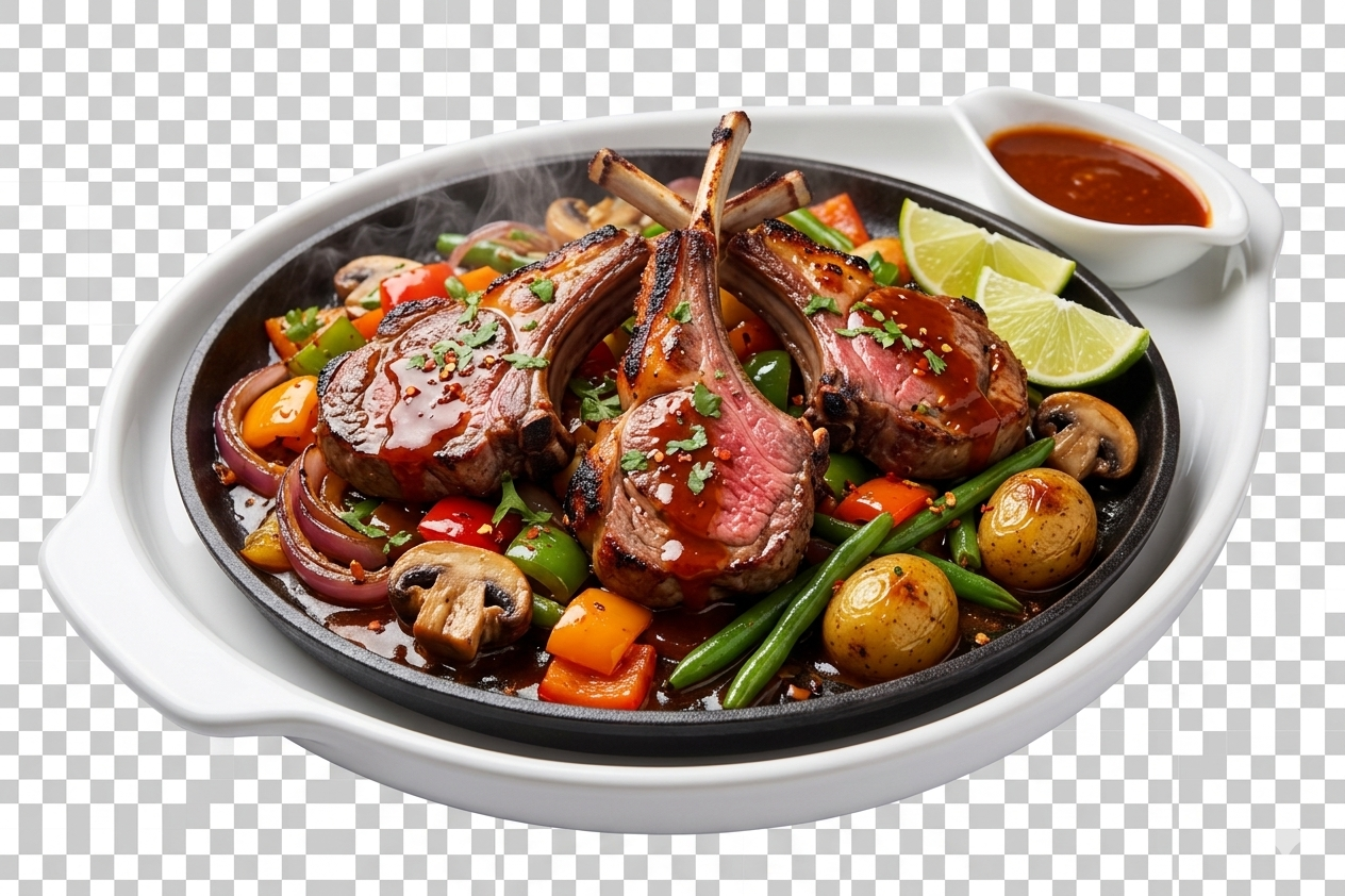 Lamb Chop / Lamb Steak Sizzler 🌶
