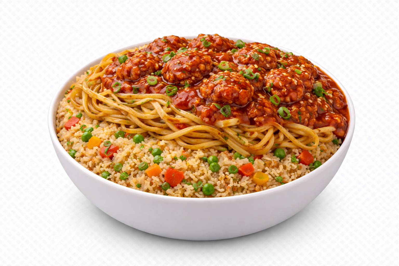 Triple Schezwan Fried Rice (veg ) 🌱 🌶🌶